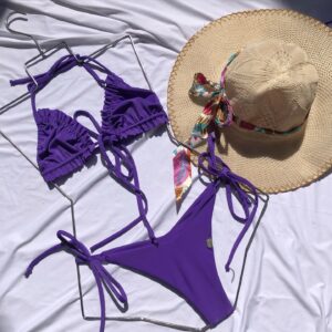 Traje de baño morado