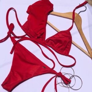 Traje de baño rojo