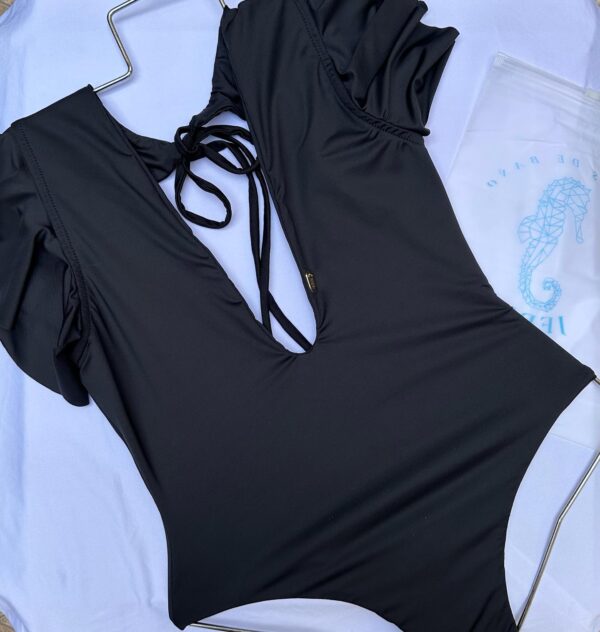 Traje de baño enterizo negro